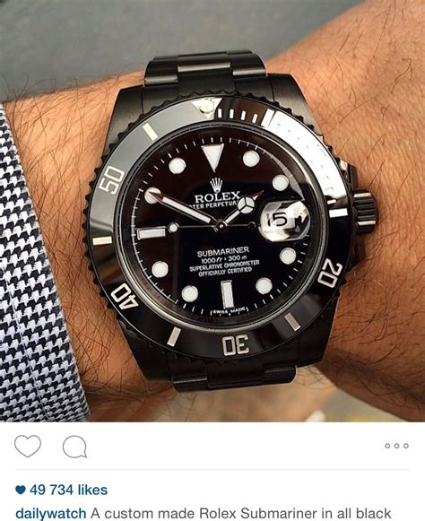 black rolex submariner|More.